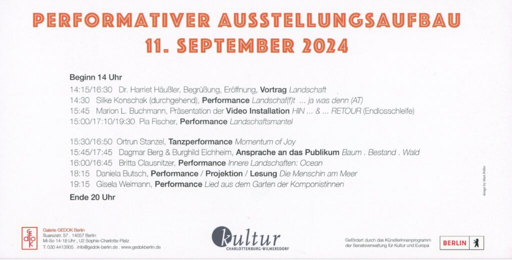 Performativer Ausstellungsaufbau